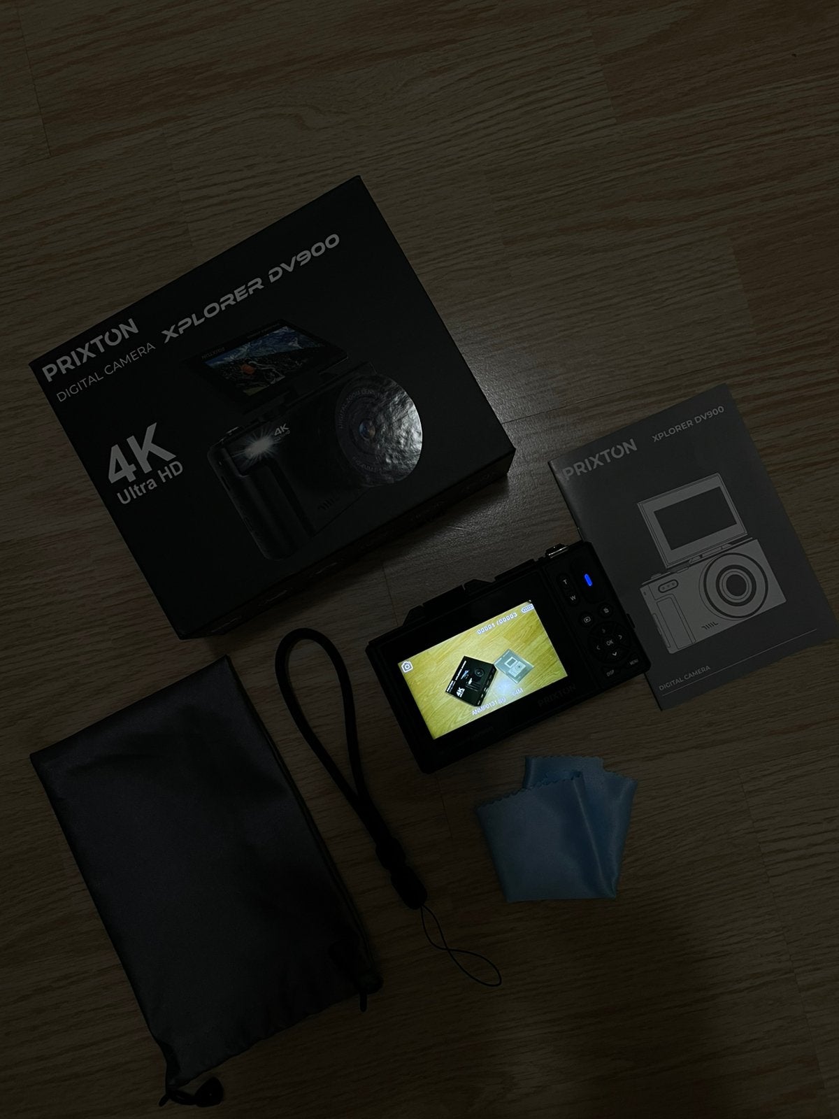 Prixton xplorer dv900 camera, Audio, Tv en Foto, Fotocamera's Digitaal, Geheugenkaart, 64 megapixels, Ophalen of Verzenden, Zo goed als nieuw