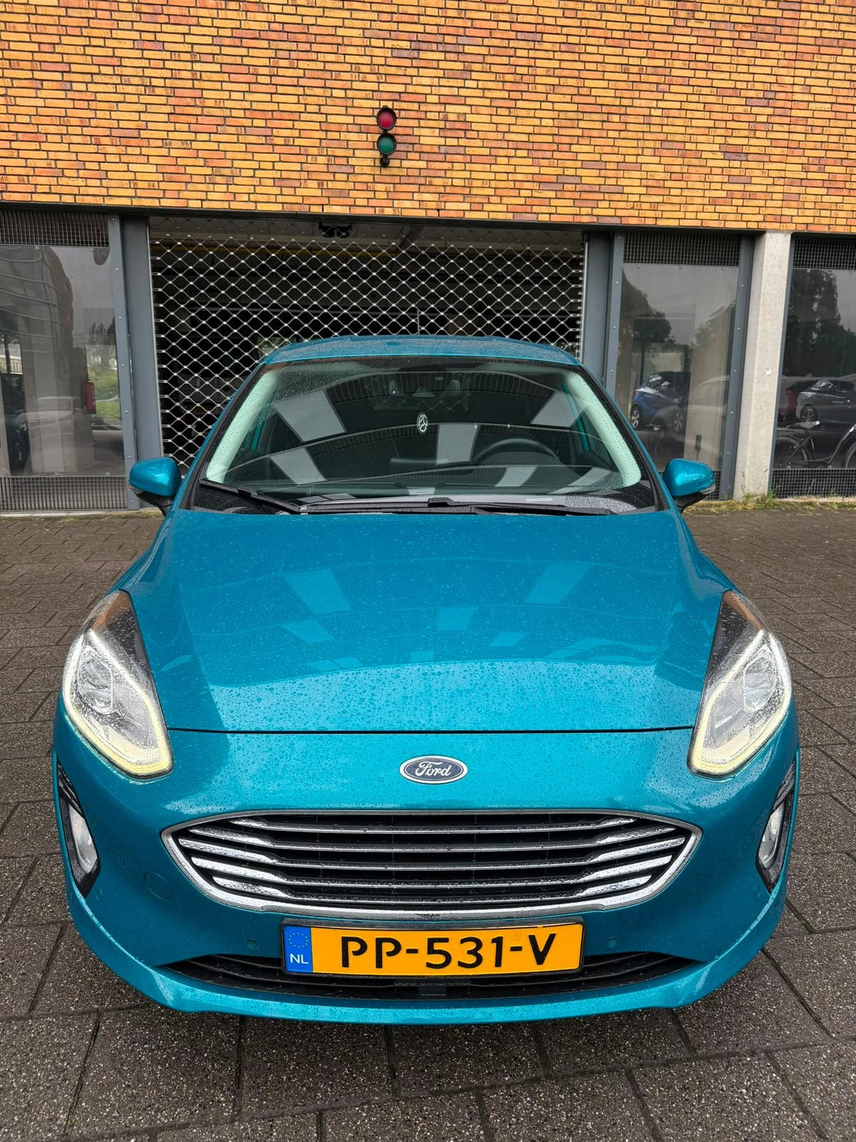 Ford Fiësta 1.0 Ecoboost 100pk Aut 5dr 2017 Blauw, Voorwielaandrijving, 1063 kg, 40 €/maand, 580 kg