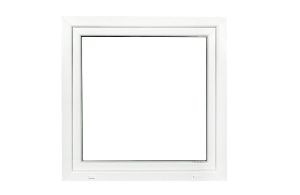 Kunststof Kozijn Draaikiep  B90 H90cm Wit