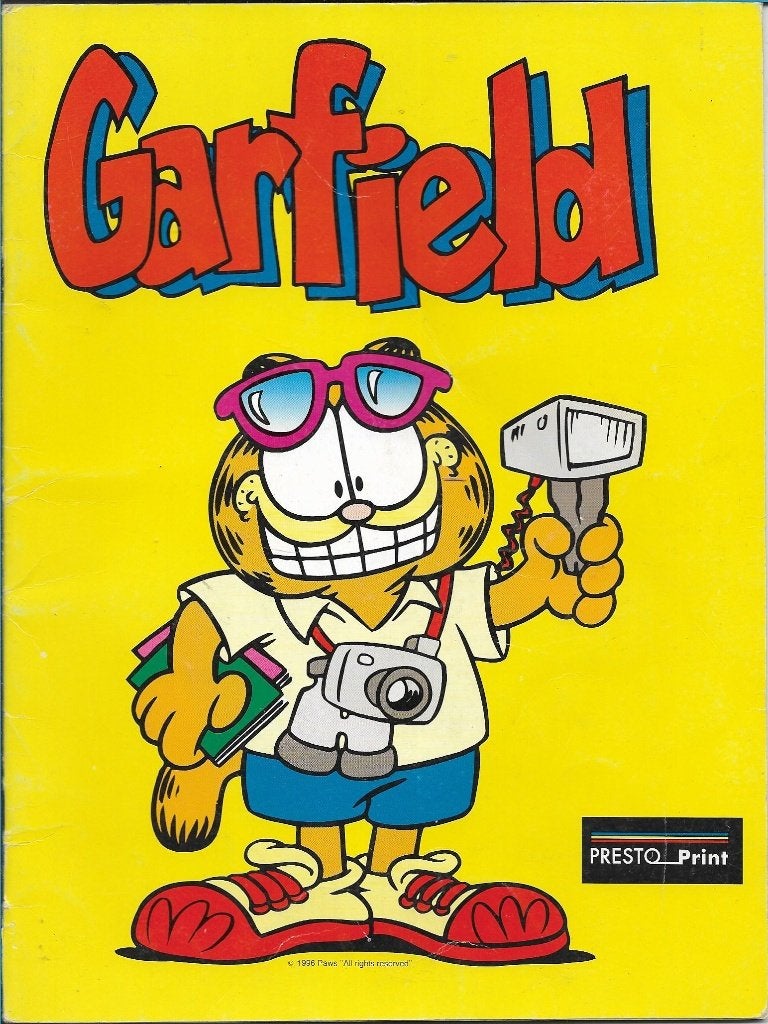 Garfield - Reclame uitgave Presto Print, Eén stripboek, Ophalen of Verzenden, Gelezen