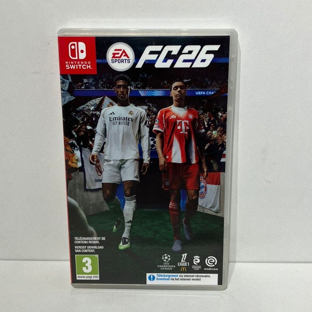 Nintendo Switch Game: FC26, 1 speler, Ophalen of Verzenden, Zo goed als nieuw, Vanaf 3 jaar