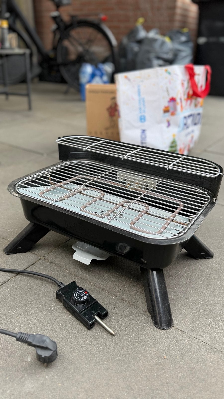 Princess Elektrische Barbecue - Compact en Handig, Ophalen of Verzenden, Zo goed als nieuw
