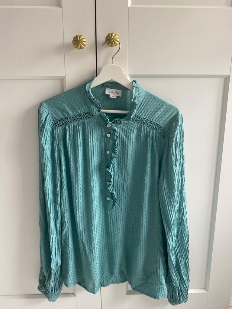Cotton Club Blouse XL, Kleding | Dames, Blouses en Tunieken, Ophalen of Verzenden, Zo goed als nieuw, Maat 46/48 (XL) of groter