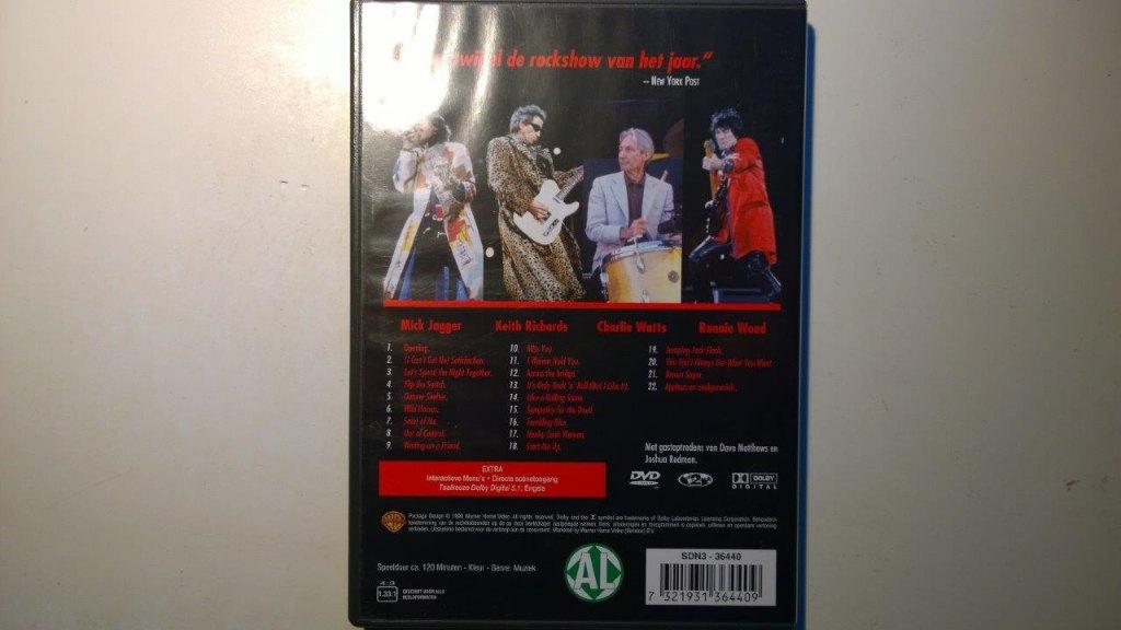 Rolling Stones - Bridges To Babylon Tour '97 - 98 (DVD), Alle leeftijden, Ophalen of Verzenden, Zo goed als nieuw, Muziek en Concerten