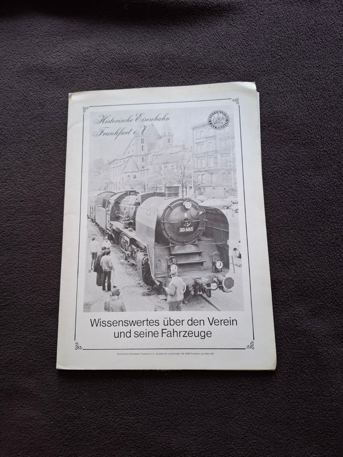 Historische Eisenbahn Frankfurt met foto's, Ophalen of Verzenden, Gebruikt, Trein, Boek of Tijdschrift
