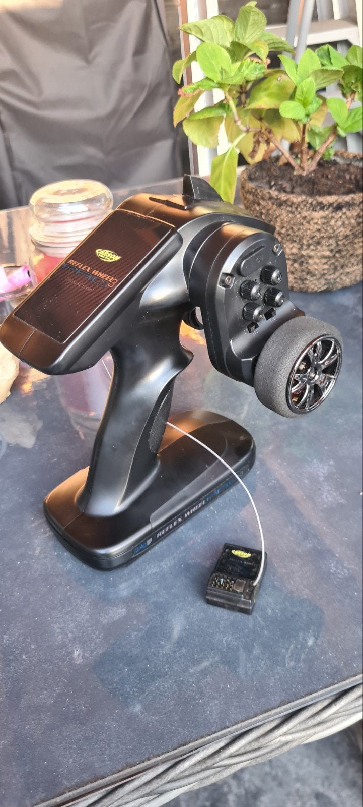 Reflex Wheel Pro 3 afstandsbediening met ontvanger, Zo goed als nieuw, Onderdeel, Overige schalen, Overige typen