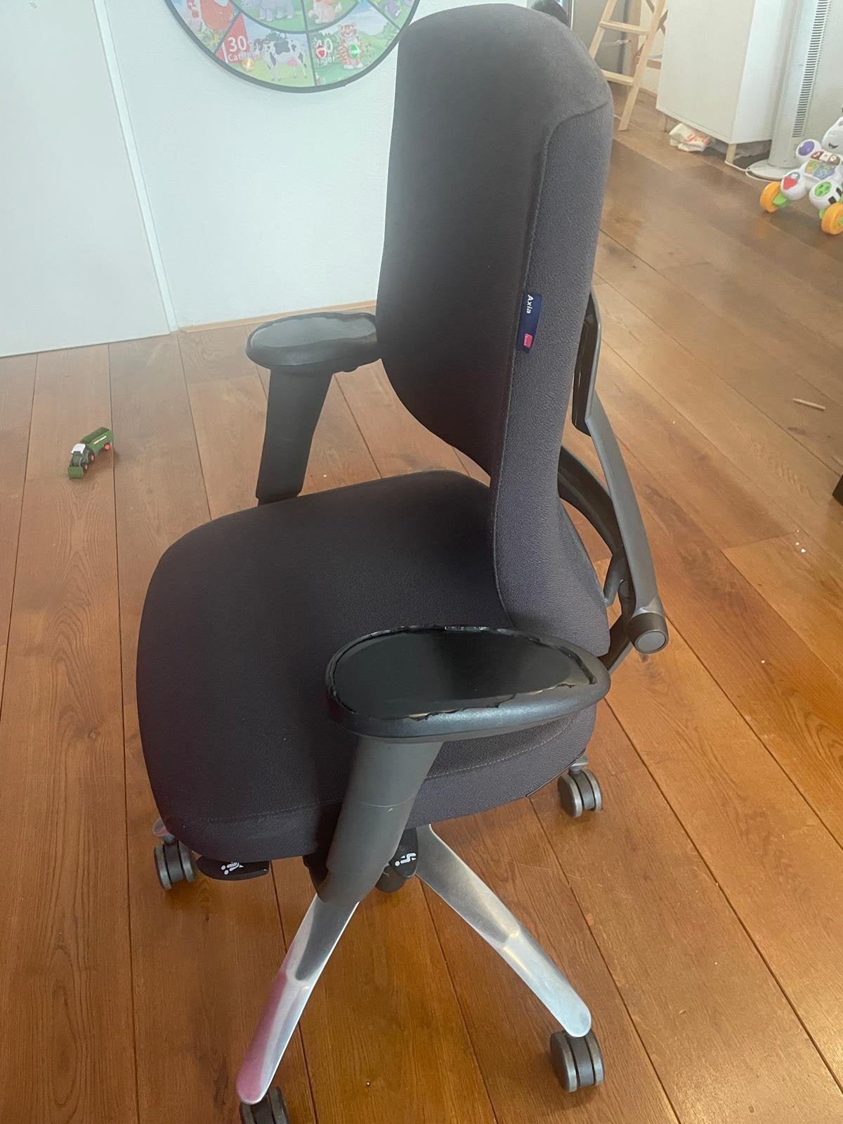 Office chair, Huis en Inrichting, Bureaustoelen, Gebruikt, Zwart, Ophalen of Verzenden, Bureaustoel