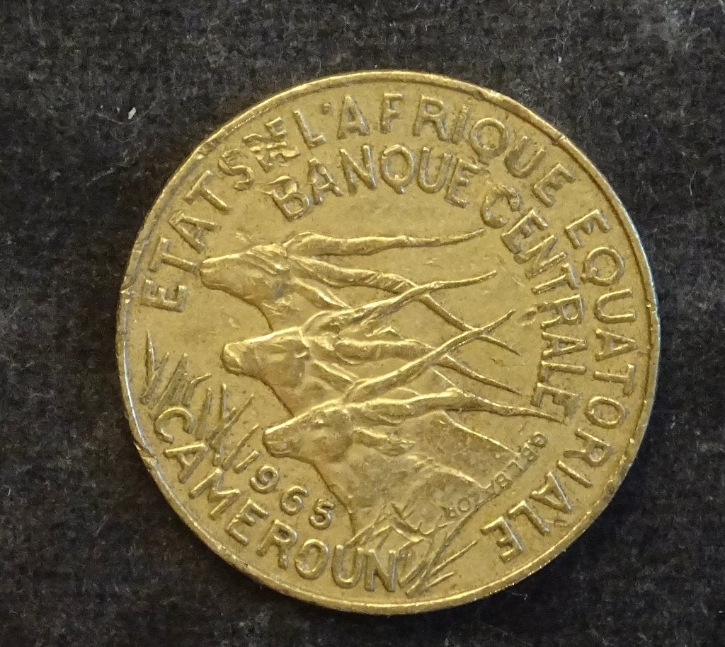 Munten Central Africia, Postzegels en Munten, Ophalen of Verzenden, Overige landen