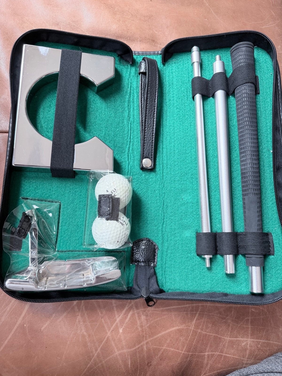 Compacte Golf Putter Set in Luxe Etui, Ophalen of Verzenden, Nieuw, Set, Overige merken