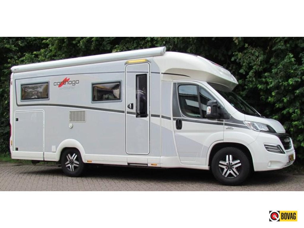 Carthago C-Tourer 143 T Lengtebedden, Caravans en Kamperen, Campers, Fiat, Tot en met 2, 6 tot 7 meter, Bedrijf