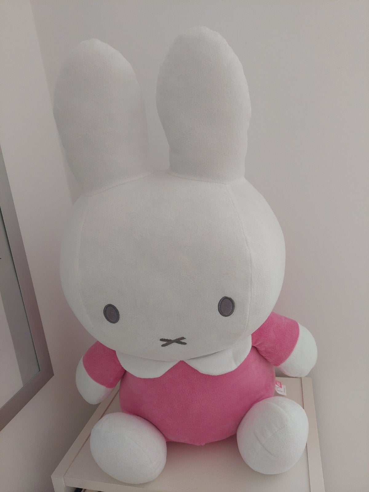 Grote Nijntje knuffel roze - Zo goed als nieuw, Ophalen, Overige merken, Konijn, Nijntje