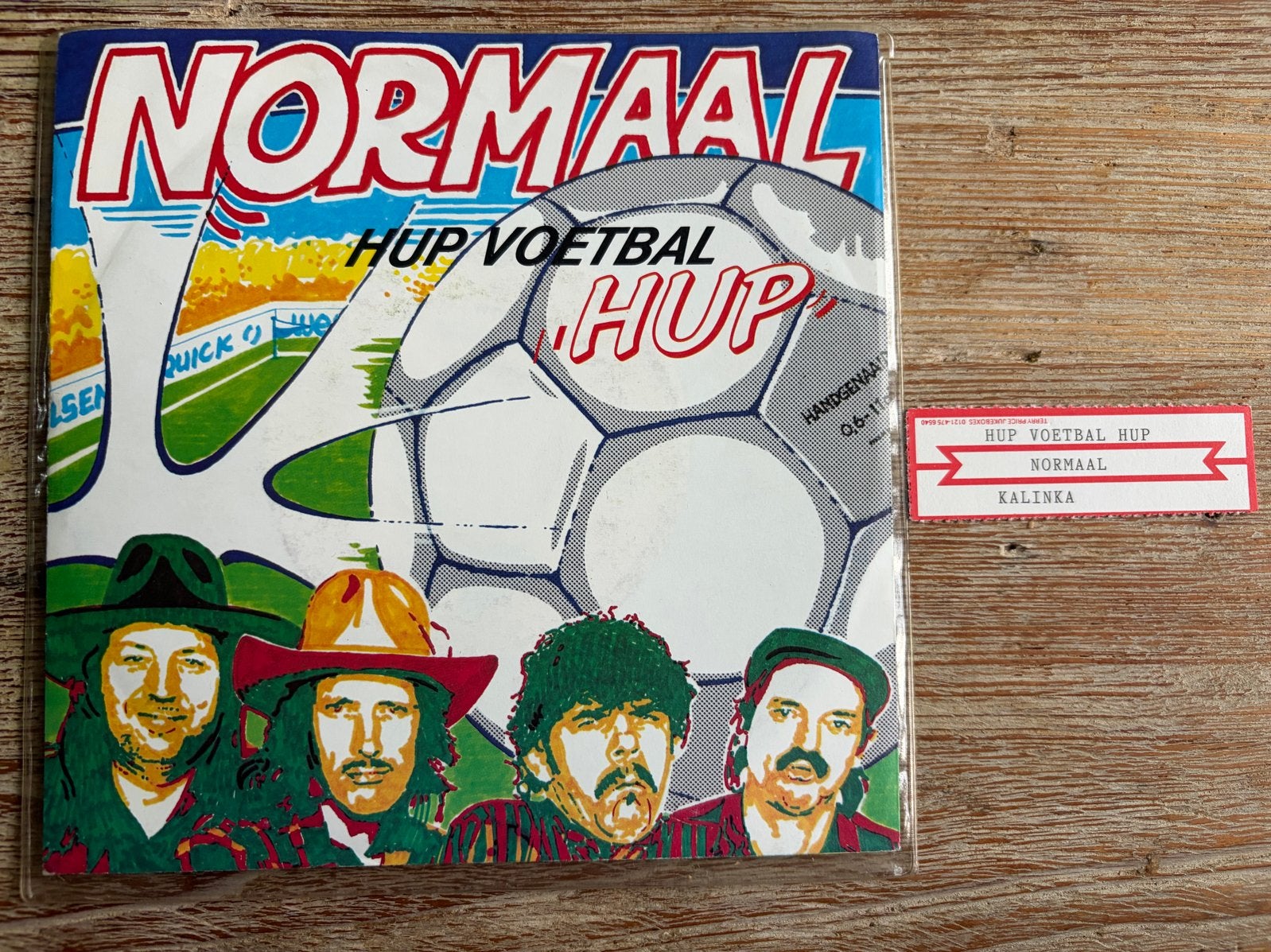 Normaal - Hup Voetbal Hup (Single), Gebruikt, 7 inch, 1980 - 1989, Levenslied of Smartlap