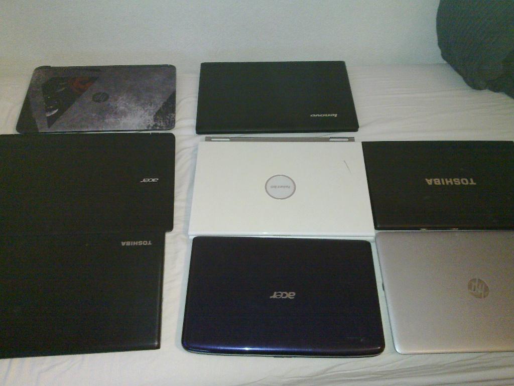 Partij laptops HP Acer Lenovo Toshiba, Computers en Software, Windows Laptops, Ophalen, 15 inch, 2 tot 3 Ghz