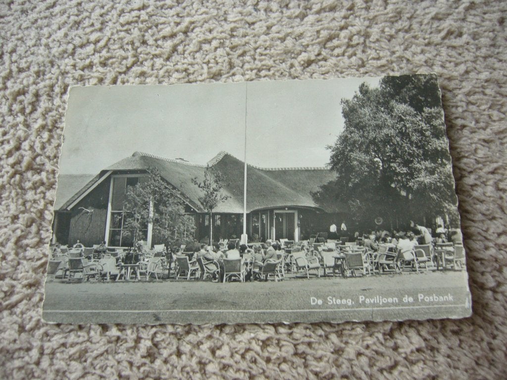 DE STEEG  =  PAVILJOEN DE POSBANK, Ophalen of Verzenden, 1940 tot 1960, Gelopen, Gelderland