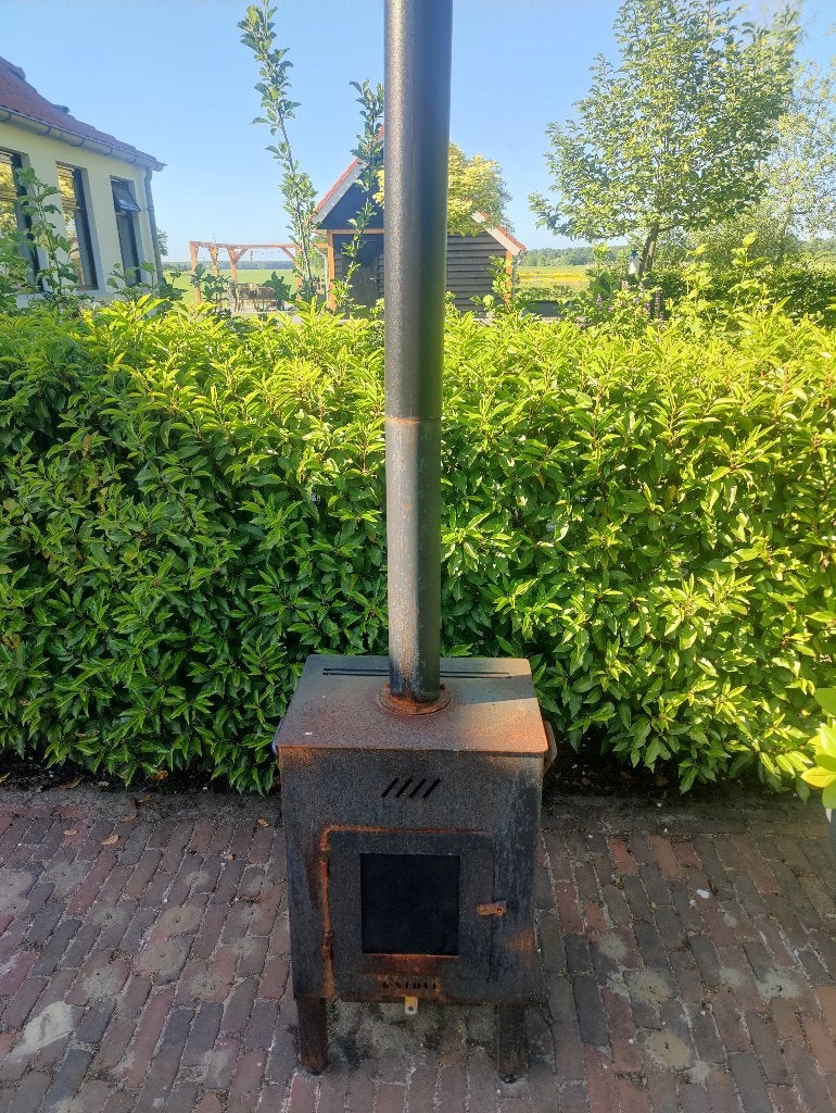 Pelletkachel buiten Kstove, Ophalen, Gebruikt