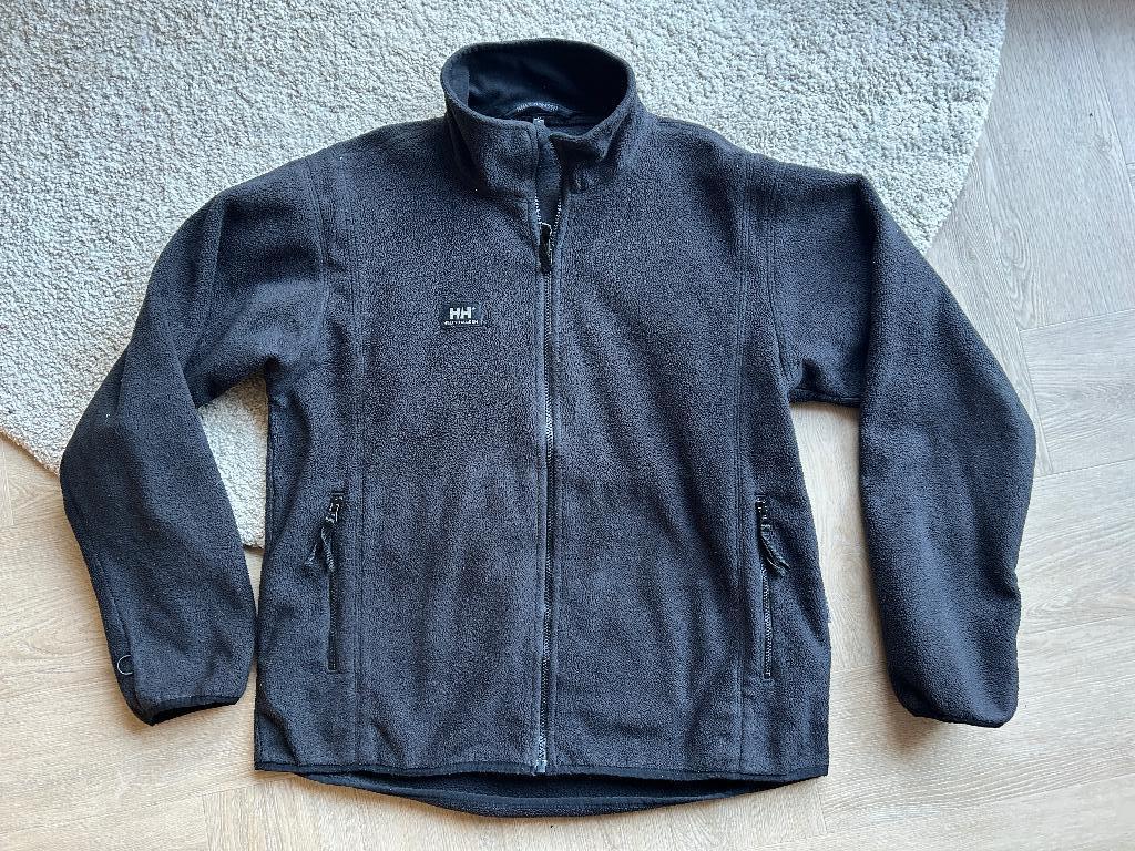 Helly Hansen Fleece Jack Zwart Maat L, Maat 52/54 (L), Helly Hansen, Zwart, Ophalen of Verzenden