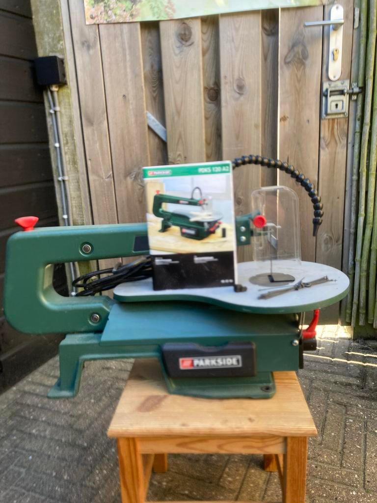 Parkside Figuurzaagmachine PDSS 120 A2 - Zo goed als nieuw, Doe-het-zelf en Verbouw, Gereedschap | Zaagmachines, Minder dan 30 mm