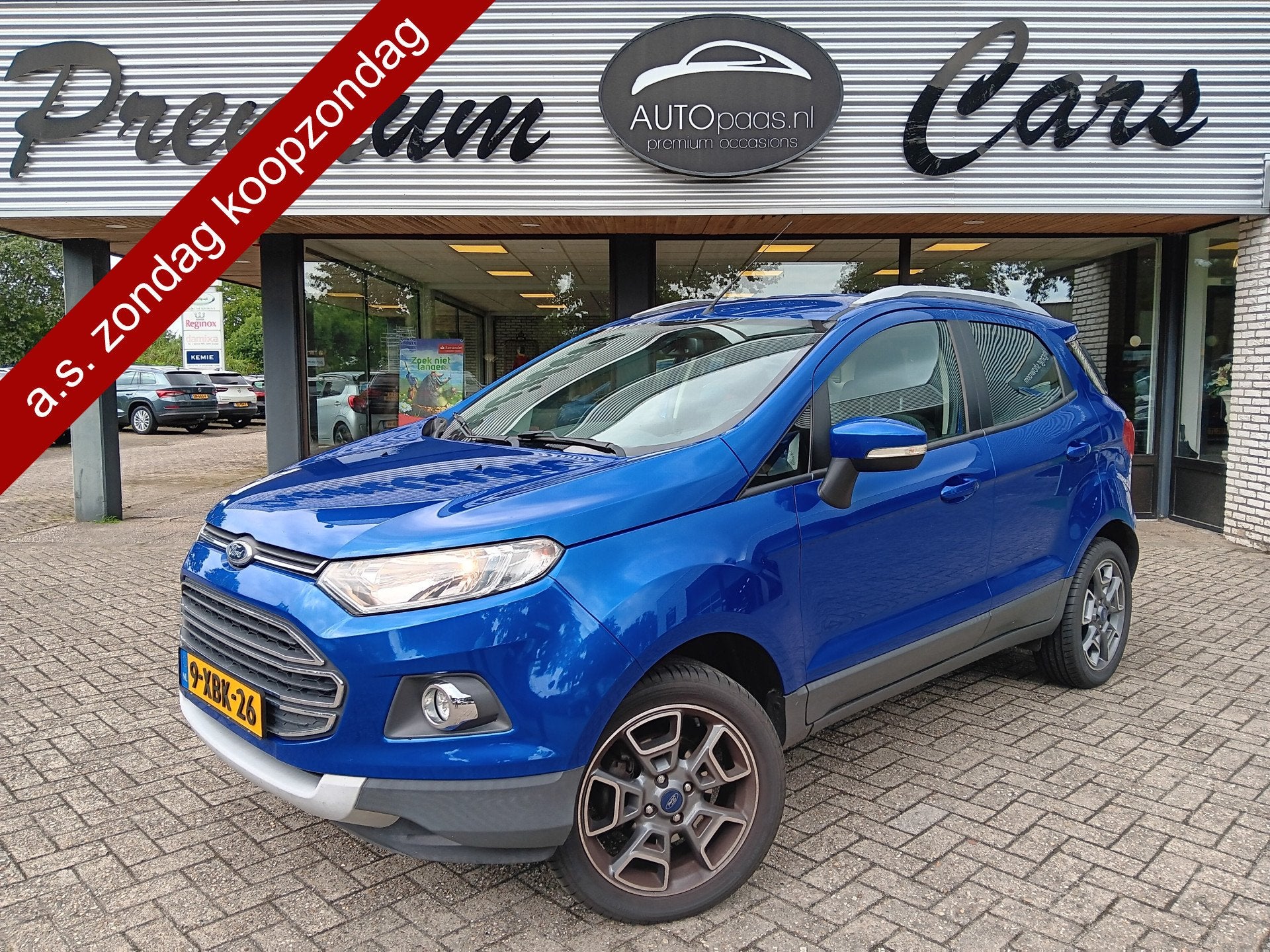 Ford EcoSport 1.0 EcoBoost Titanium|ECC|CRUISE|TREKH|ONDERHO, Voorwielaandrijving, Euro 5, Stof, Gebruikt