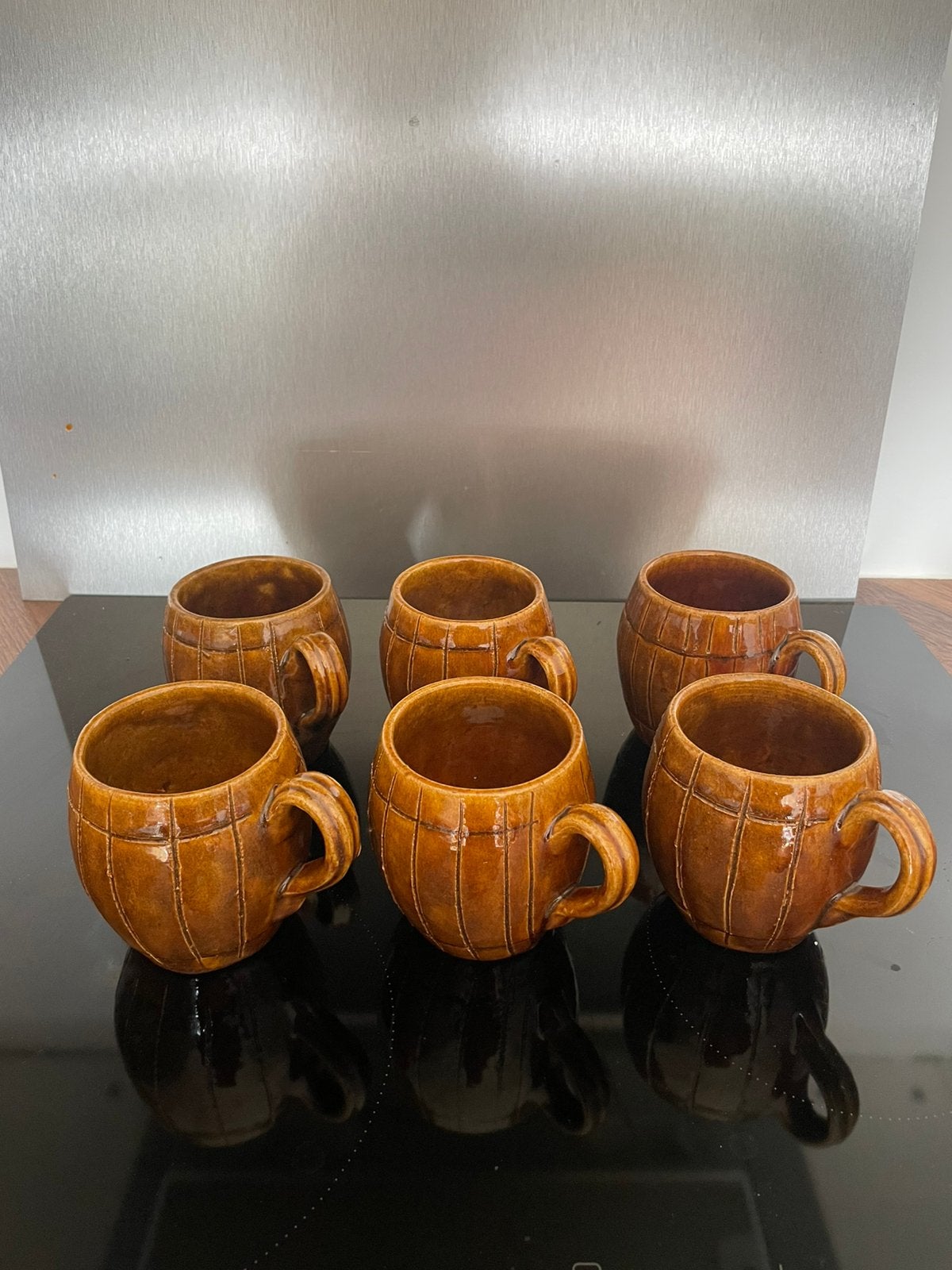 Handgemaakt - de jaren 60 tea cups (Italy), Ophalen of Verzenden