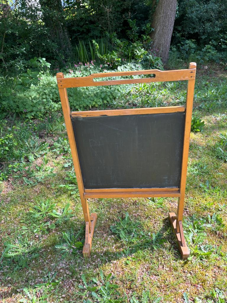 Vintage schoolbord / krijtbord, Diversen, Schoolborden, Ophalen, Gebruikt, Krijtbord