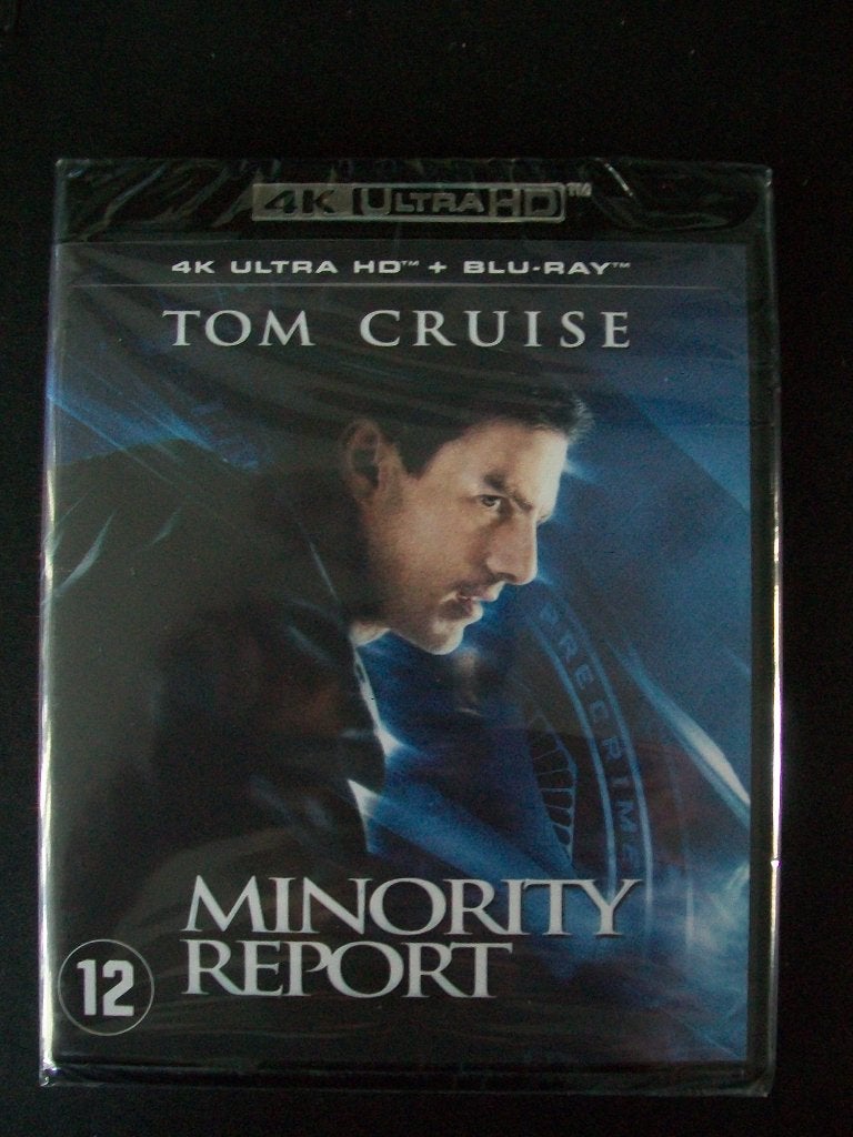 Blu-ray 4K Ultra HD: Minority Report (2002) nieuw in seal, Cd's en Dvd's, Engels, Verzenden, Nederlands, Film