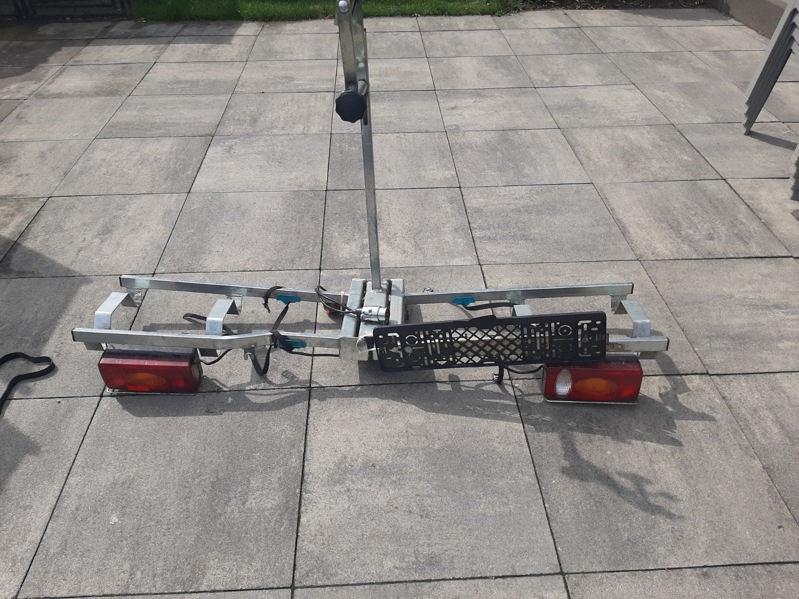 Stevige trekhaak fietsendrager voor 2 fietsen, Ophalen, 2 fietsen, Gebruikt, Trekhaakdrager