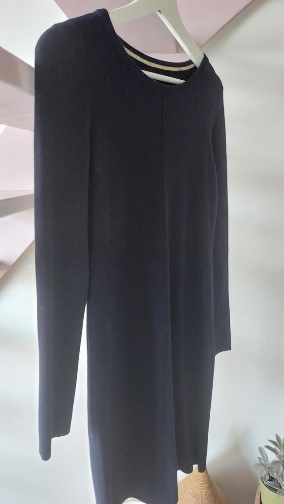 Donkerblauw Marc O' Polo jurkje, maat S/M, Kleding | Dames, Grote Maten, Ophalen of Verzenden, Zo goed als nieuw, Blauw, Jurk