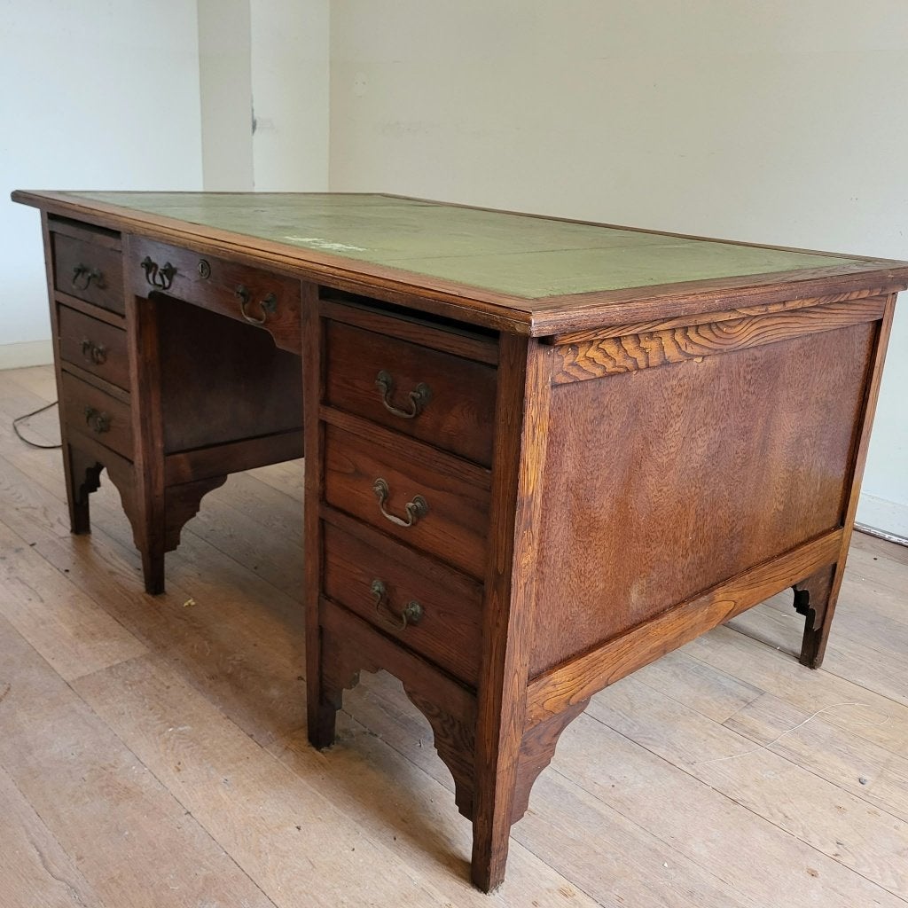 Bureau met twee werkzijden, Ophalen, Gebruikt, 150 cm, Hout