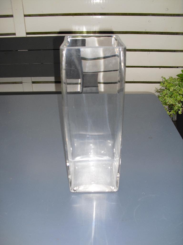 TE KOOP MOOIE HOGEN GLAZEN VAAS, Ophalen, Overige kleuren, Minder dan 50 cm, Glas