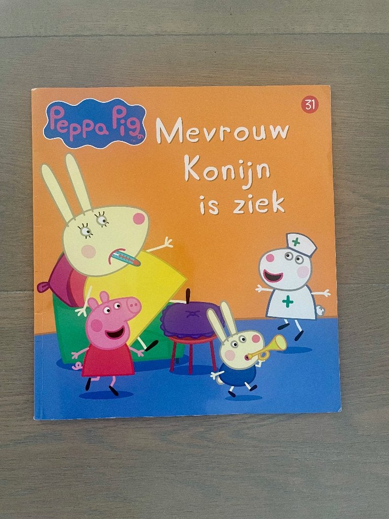 Kinderboek Peppa Pig, Gelezen, Jongen of Meisje, Ophalen of Verzenden, Voorleesboek