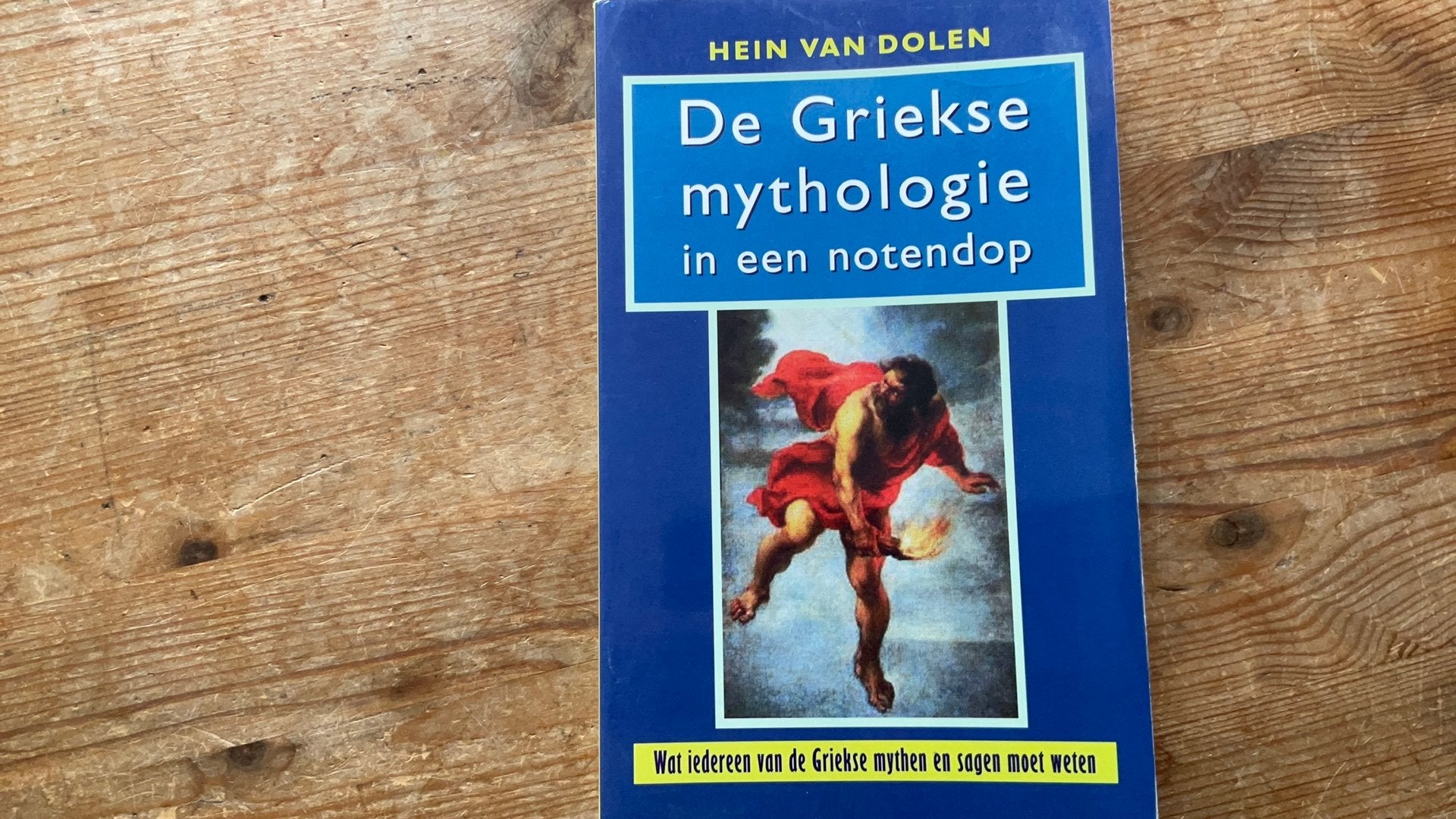 H.L. van Dolen - De Griekse mythologie in een notendop, Boeken, Verzenden, Zo goed als nieuw, H.L. van Dolen