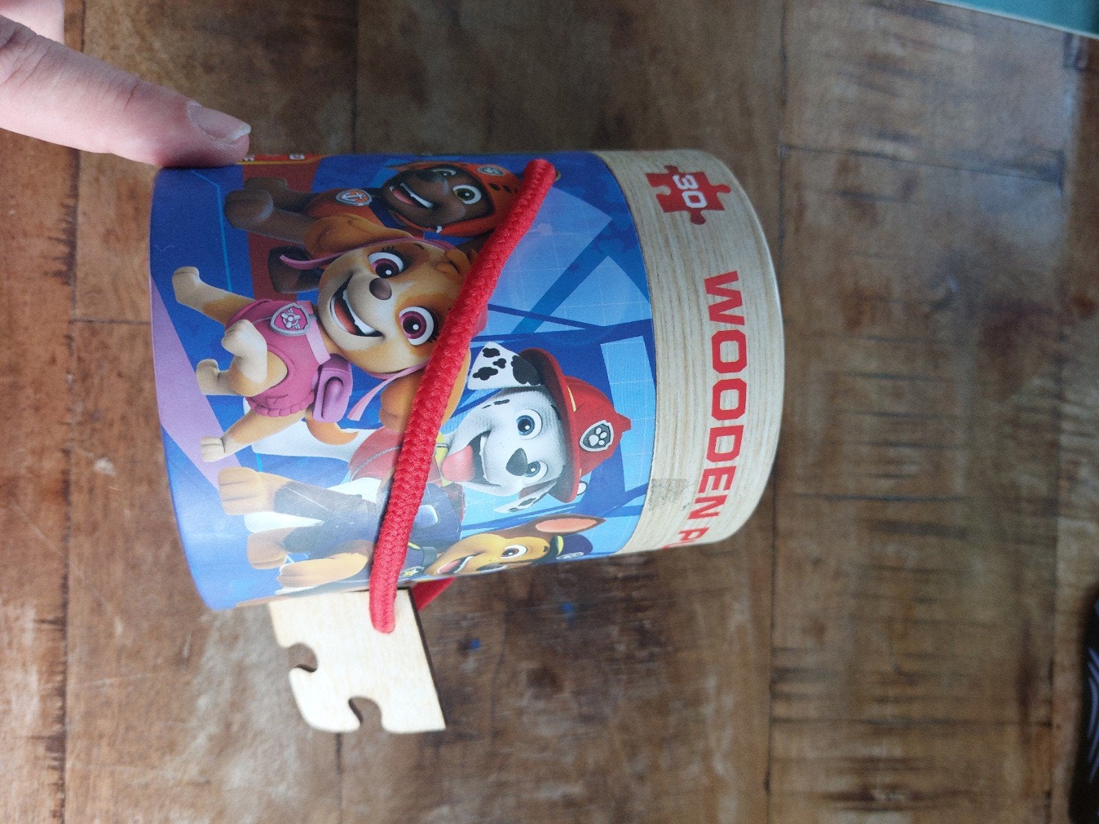 Paw Patrol Houten Puzzel 30 Stukjes, Ophalen, 2 tot 4 jaar, 10 tot 50 stukjes, Zo goed als nieuw
