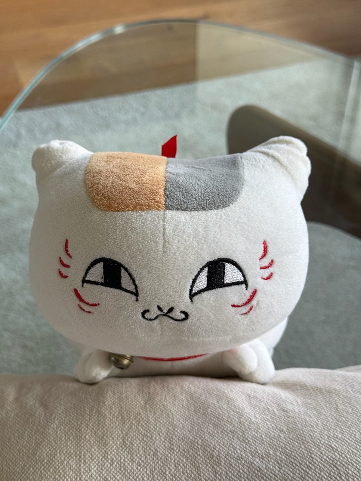 Schattige Maneki Neko Kat Knuffel - Gelukskatje, Overige merken, Met geluid, Overige karakters, Ophalen of Verzenden