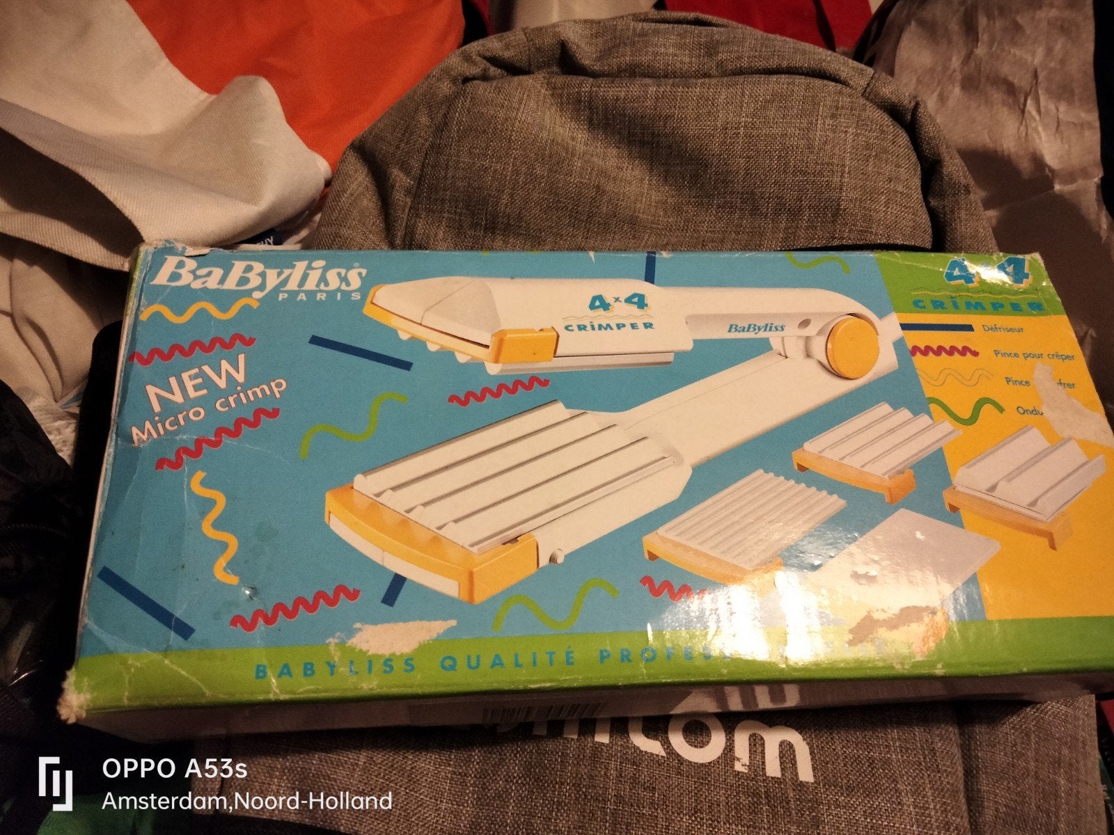 BaByliss 4-in-1 Crimper - Nieuwe Micro Crimp, Ophalen of Verzenden, Nieuw, Haarverzorging