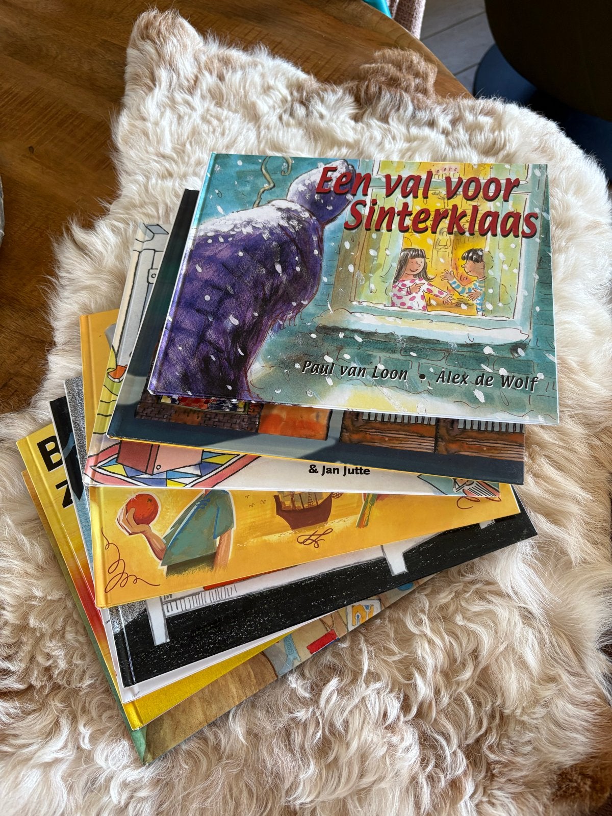 8 leuke Sinterklaas kinderboeken met mooie plaatjes, Boeken, Ophalen, Gelezen, 3 tot 4 jaar