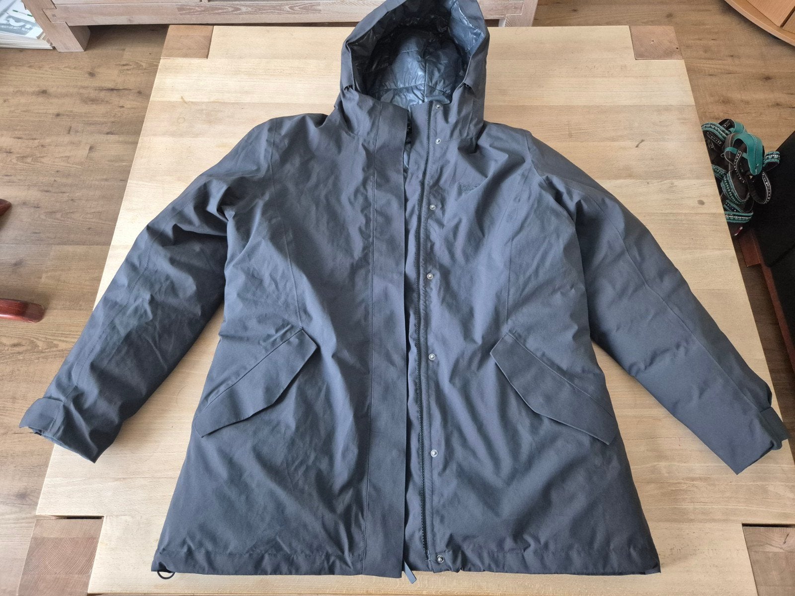 Prachtige dons jas Jack Wolfskin.Maat XL., Maat 46/48 (XL) of groter, Ophalen of Verzenden, Zo goed als nieuw, Jack Wolfskin