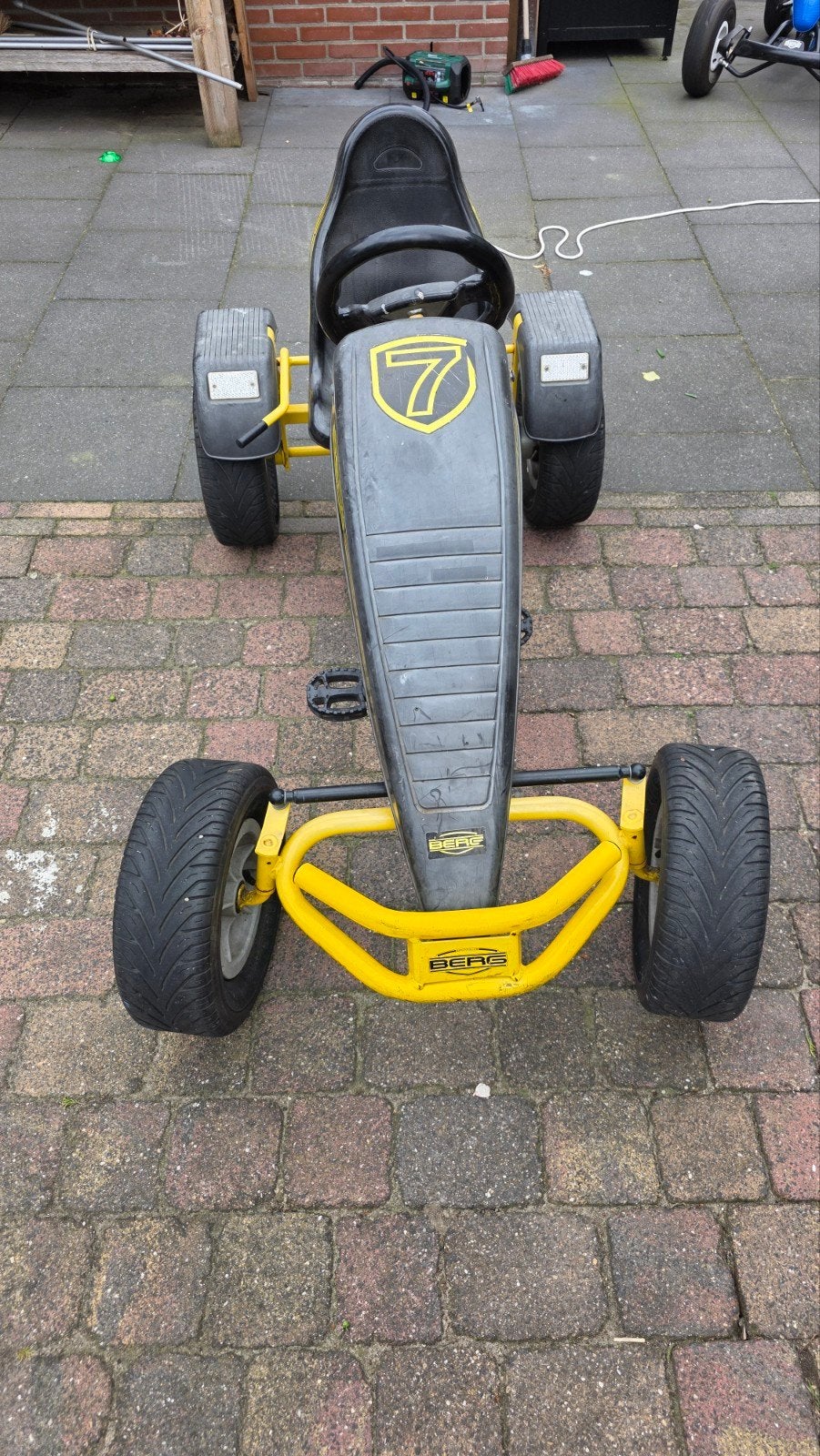 Berg skelter geel/zwart - Gebruikt, Ophalen of Verzenden, Gebruikt, Berg, Vrijloopautomaat