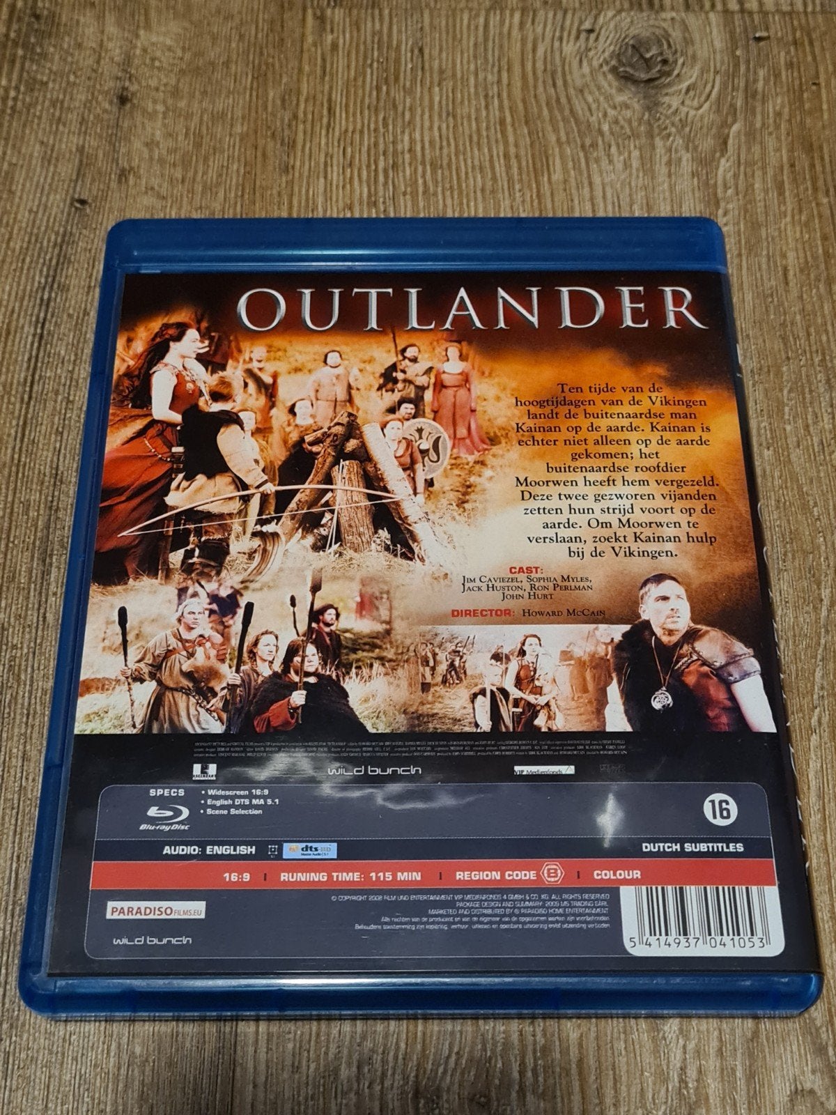 Outlander Blu-ray - Avontuurlijke Film, Cd's en Dvd's, Blu-ray, Avontuur, Engels, Vanaf 16 jaar, Nederlands