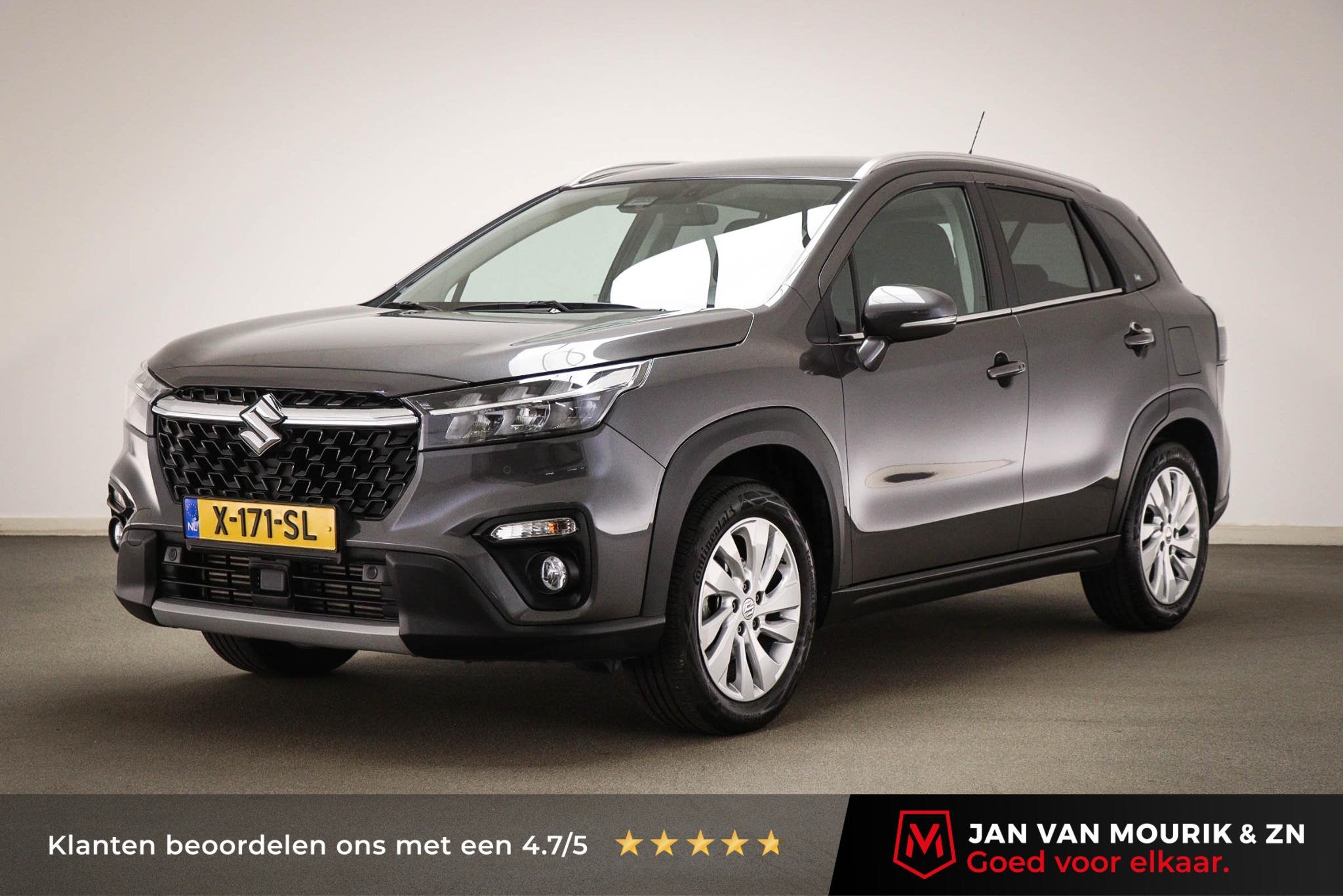 Suzuki S-Cross 1.4 Boosterjet Select Smart Hybrid | CLIMA |, Auto's, Stof, Gebruikt, 4 cilinders, Bedrijf
