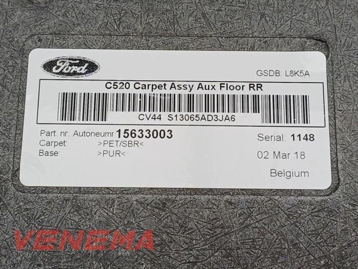 Foto 7 van Vloerplaat bagageruimte van een Ford Kuga