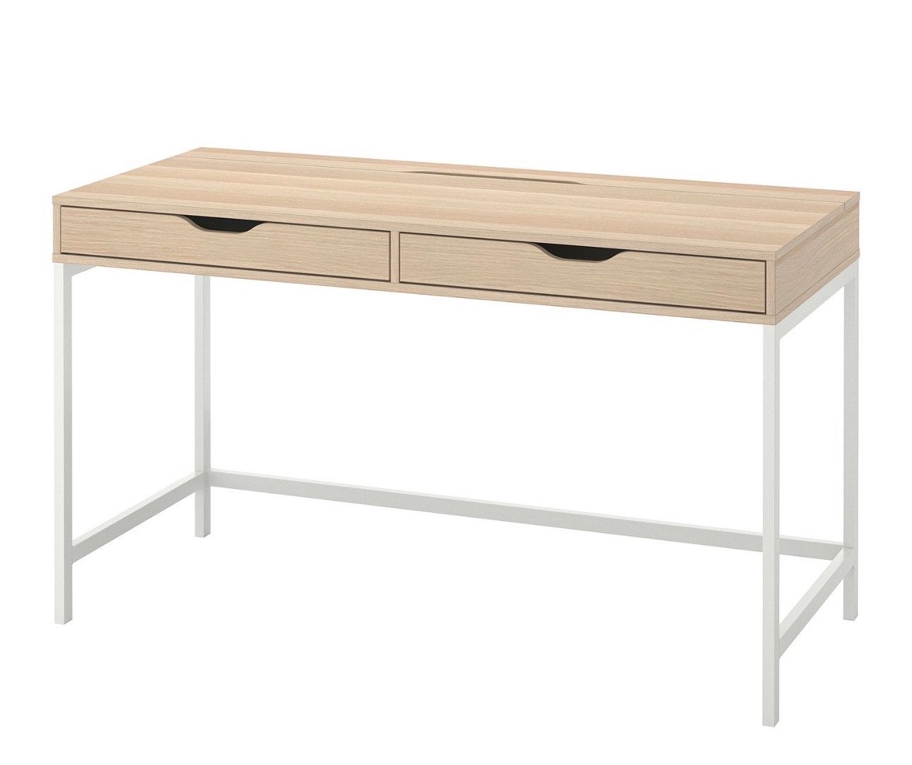 IKEA Bureau Alex - Modern en Functioneel, Ophalen, Scandinavisch, Met lades, Spaanplaat of MDF