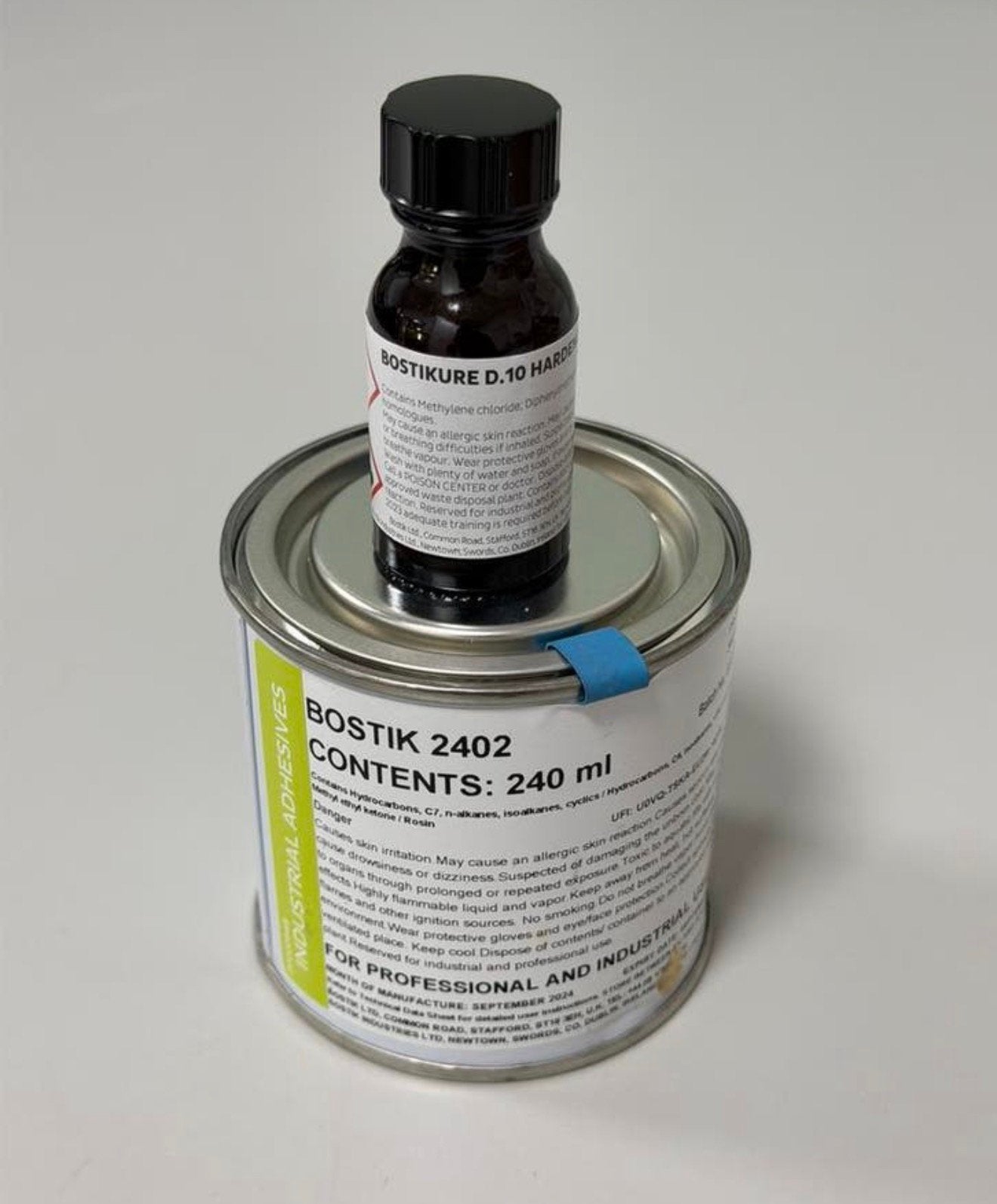Bostik 2402 2K Lijm 250ml Polychloropreen 2-componenten set, Nieuw, Ophalen of Verzenden, H, H