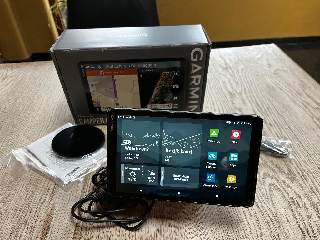 Garmin Camper 895 campernavigatie, Auto diversen, Autonavigatie, Ophalen of Verzenden, Zo goed als nieuw