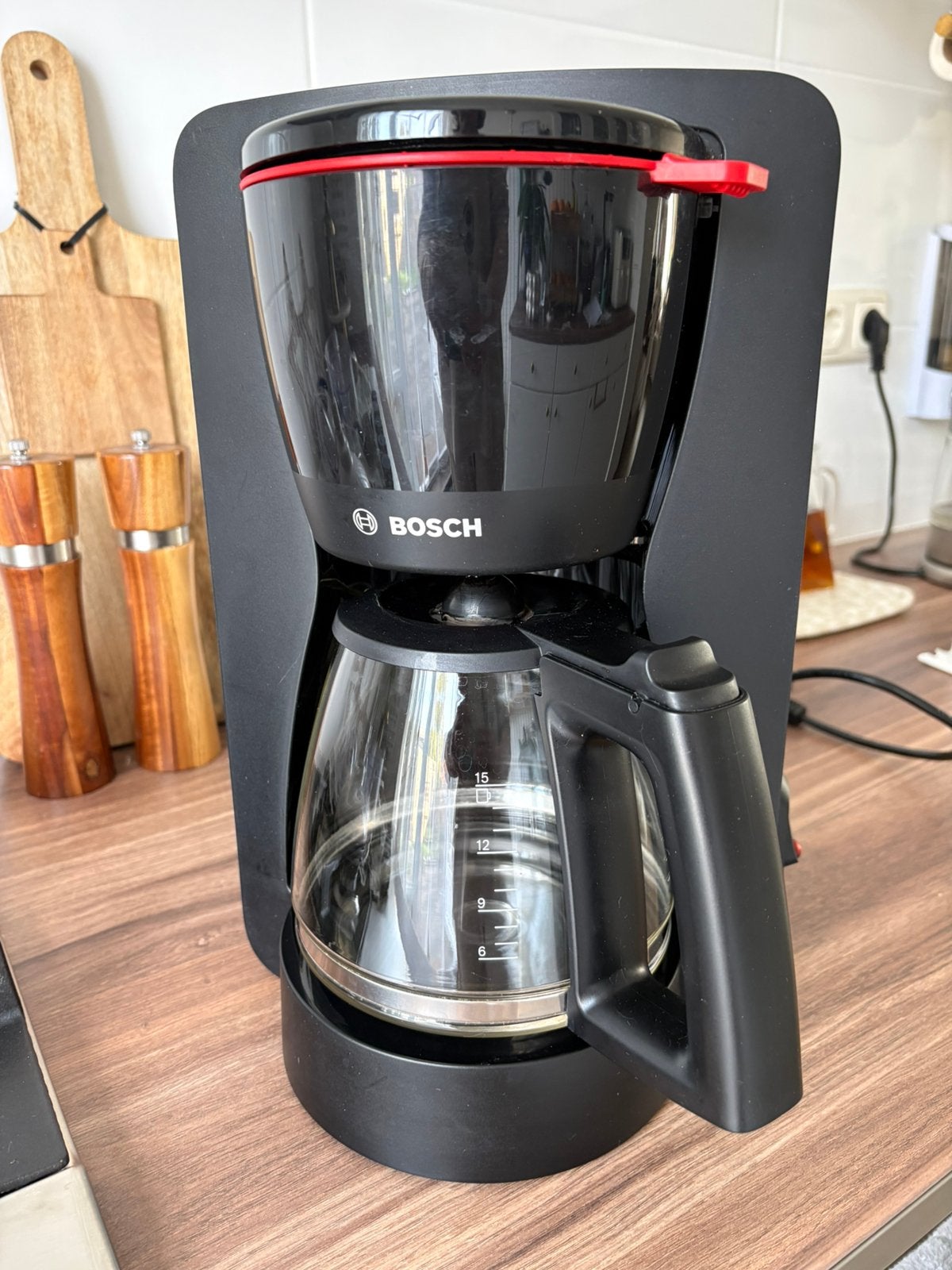 Bosch koffiemachine, Witgoed en Apparatuur, Ophalen of Verzenden, Zo goed als nieuw, Koffiemachine
