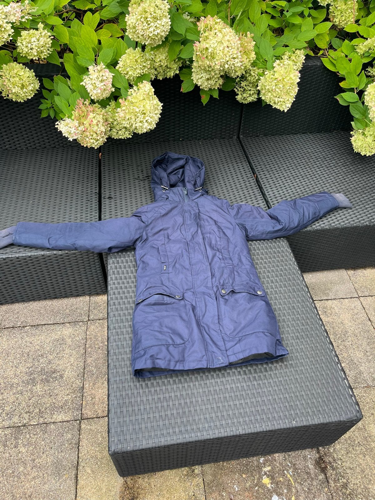 Nette warme jas - Airforce, Ophalen of Verzenden, Gedragen, Maat 34 (XS) of kleiner, Blauw