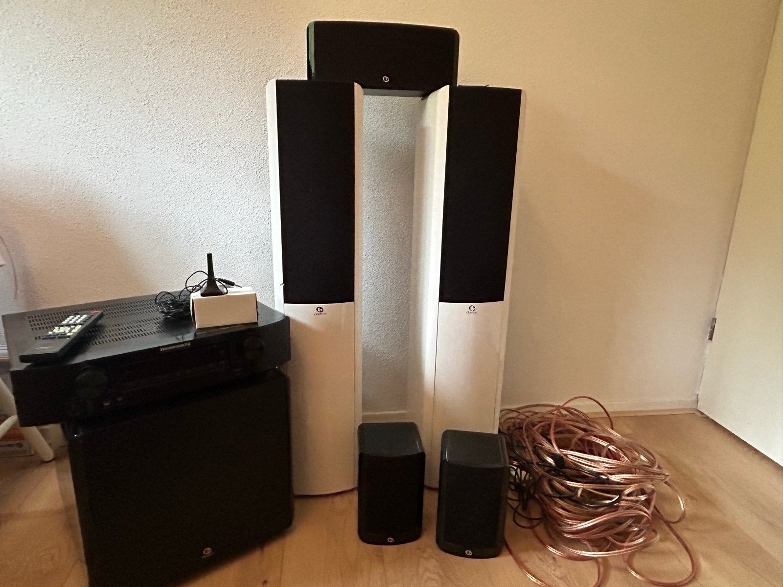 Marantz 5.1 Home Cinema Set met Boston Acoustics Speakers, Audio, Tv en Foto, Ophalen, Gebruikt, Surroundset, Overige merken