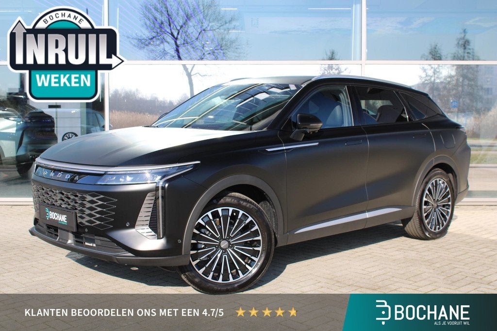 Omoda 9 1.5T-GDi SHS-P Premium Matte Black, Auto's, Overige Auto's, Automaat, Euro 6, Zwart, Bedrijf