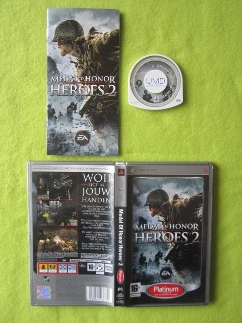 Medal of Honor PSP Playstation, Spelcomputers en Games, Vanaf 18 jaar, Shooter, 1 speler, Nieuw