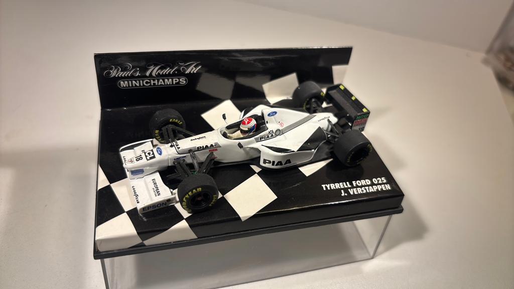 F1 Tyrrell ford 025 j.verstappen minichamps 1.43, Auto, Ophalen of Verzenden, MiniChamps, A