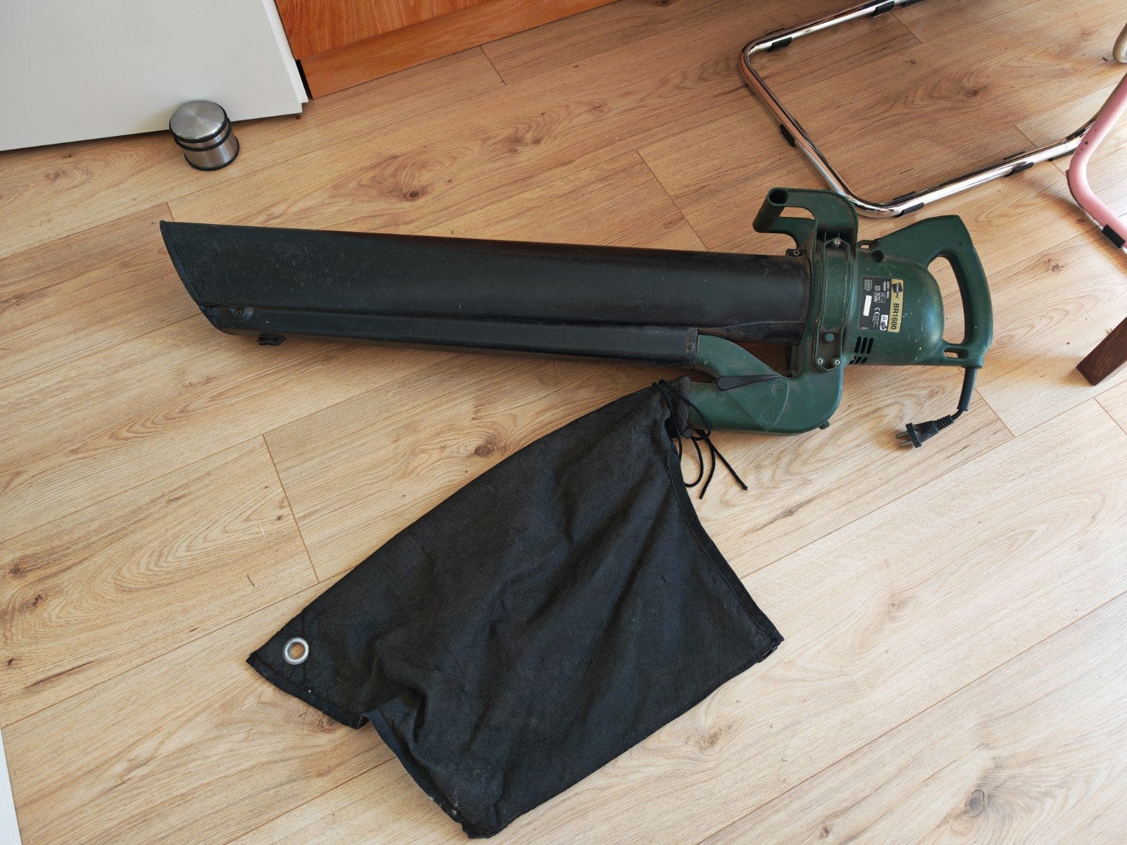 Greenway BR1600 Bladblazer 1600W - Blazen en Zuigen, Tuin en Terras, Bladblazers, Greenway, Gebruikt, Met zuigfunctie, Handgedragen